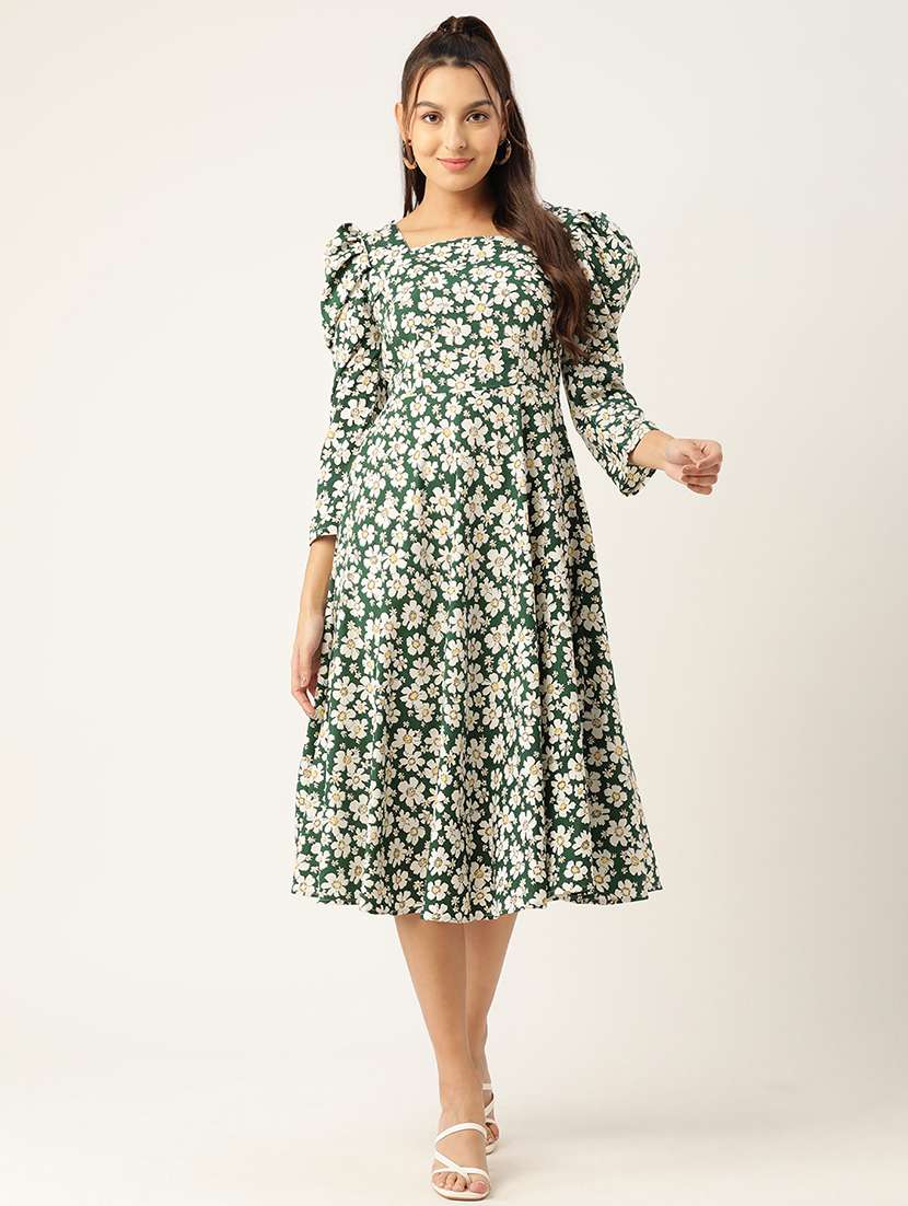 women's  floral dress