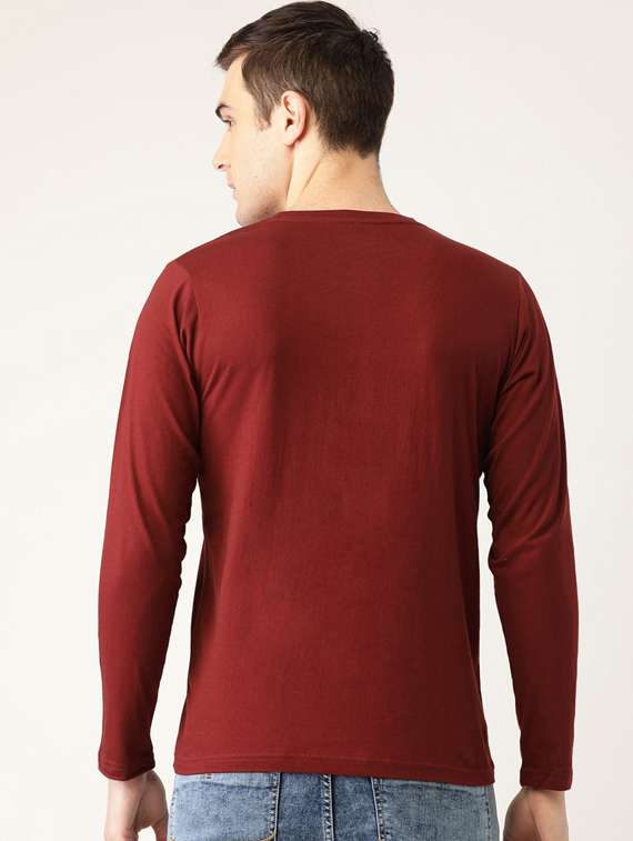 men solid round neck t-shirt - 19147067 -  Standard Image - 2