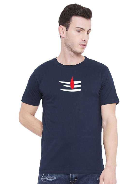 round neck graphic t-shirt