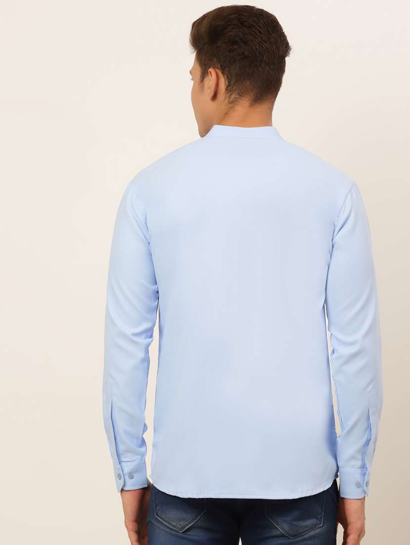  mandarin neck solid straight kurta  - 19148023 -  Standard Image - 2