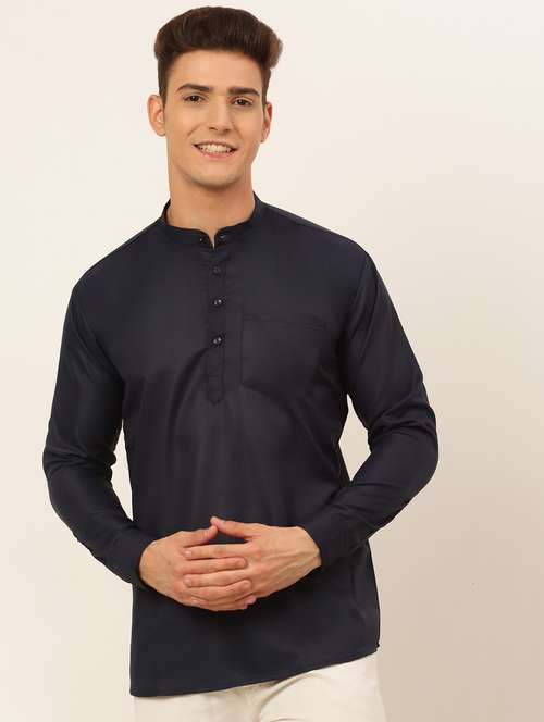  mandarin neck solid straight kurta 