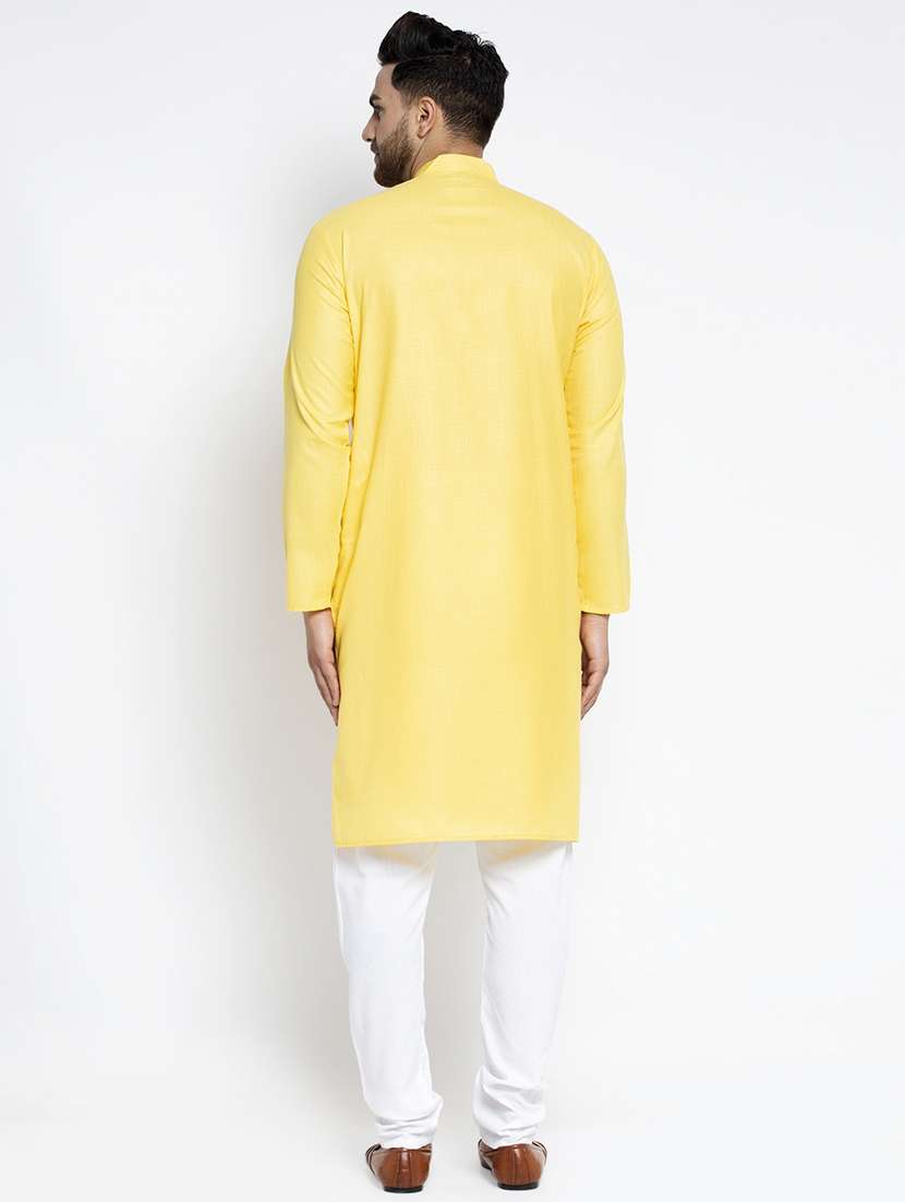 mandarin neck fancy long kurta - 19148170 - Standard Image - 2