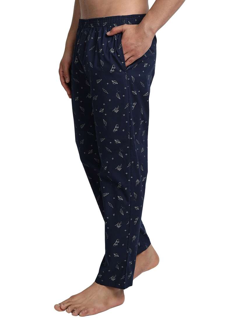 dark blue printed pyjama - 19149170 -  Standard Image - 2
