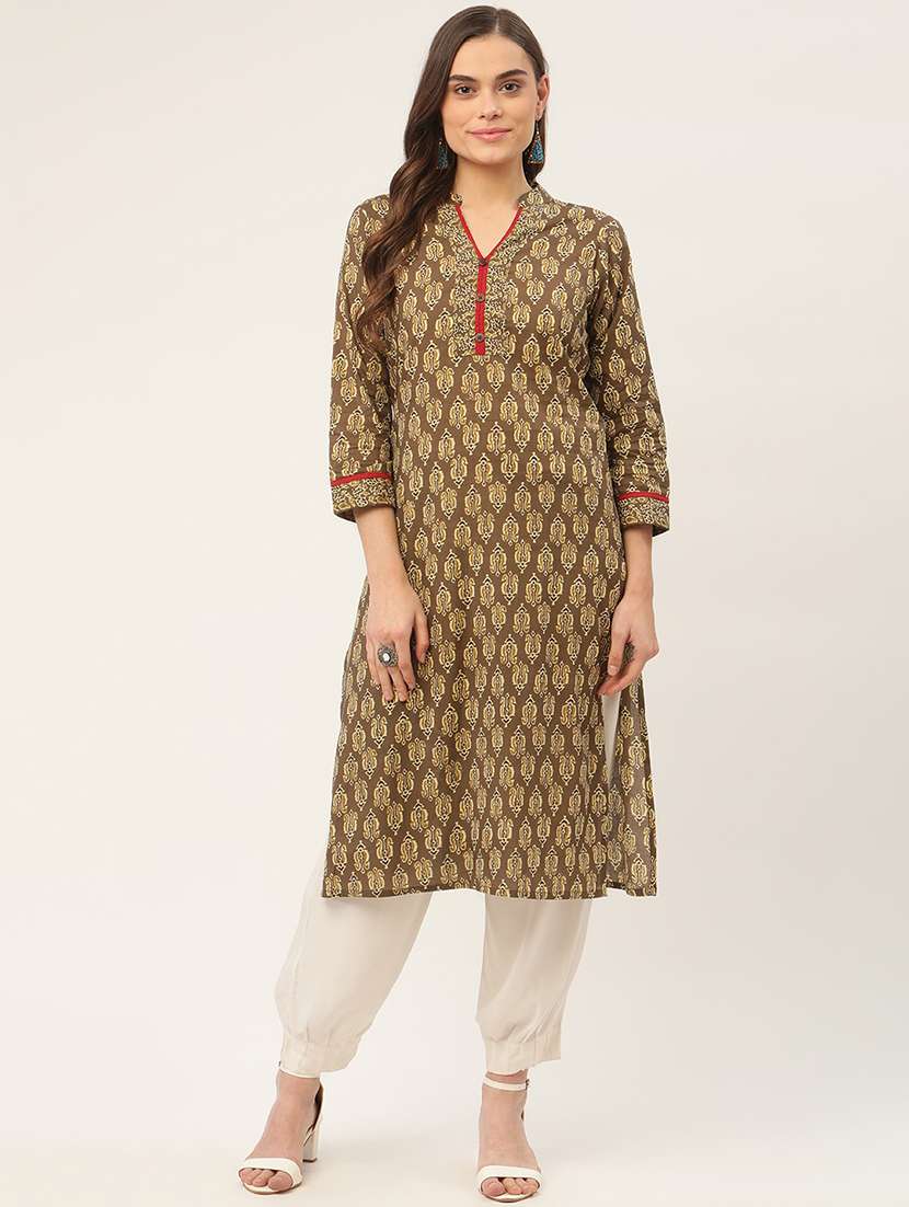 women's straight kurta