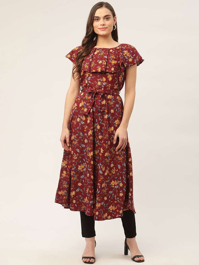 women's flared kurta - 19149900 - Zoom Image - 0