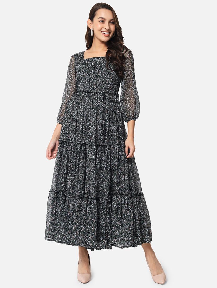 women's floral print tiered dress  - 19154654 -  Zoom Image - 0