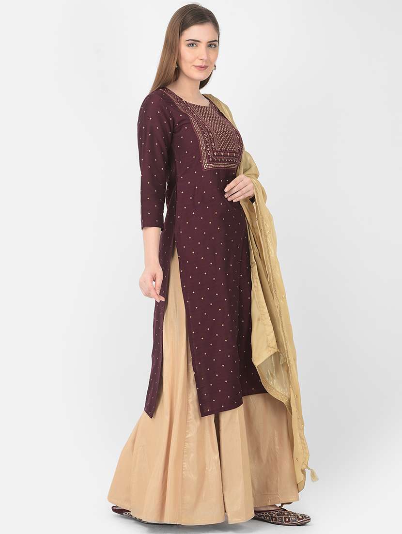 women's straight kurta - 19154659 -  Standard Image - 2