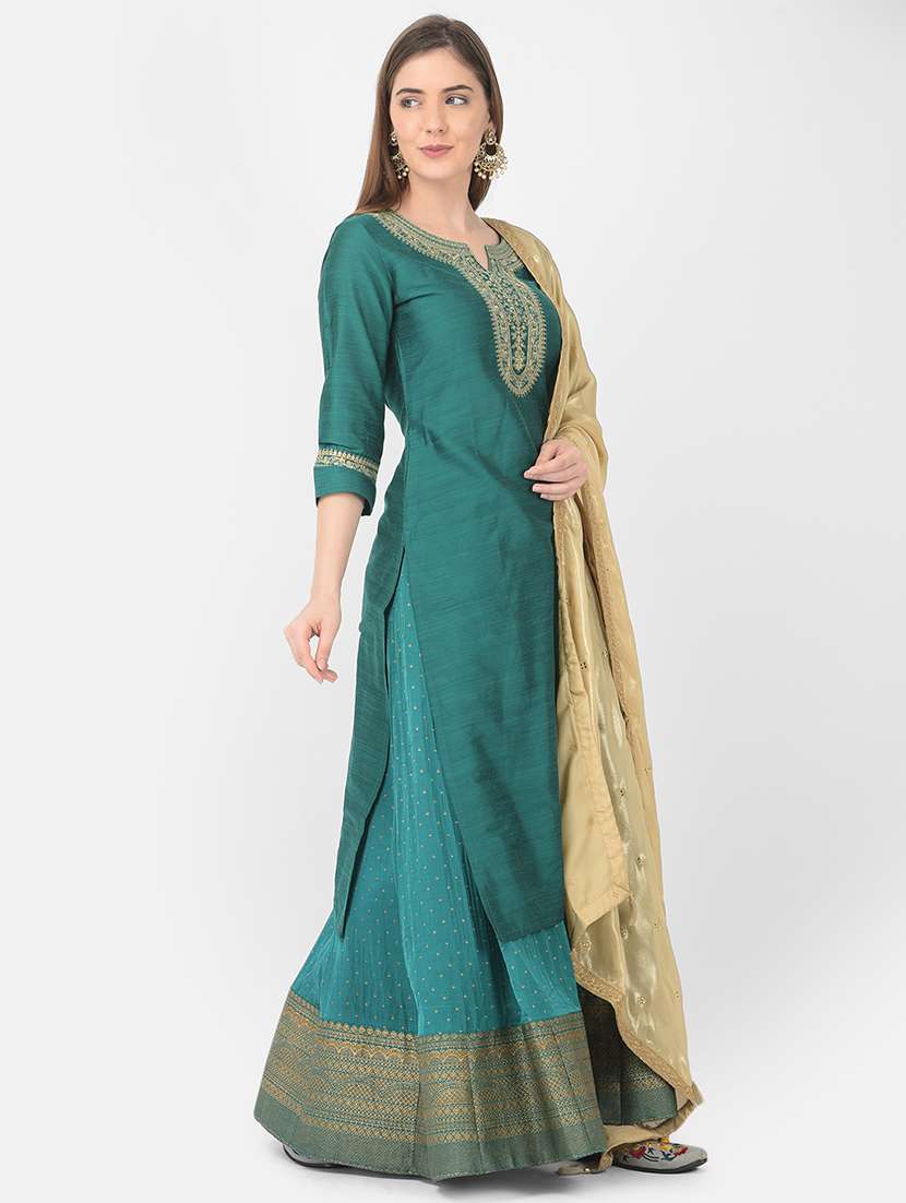 women's straight kurta - 19154663 -  Standard Image - 2