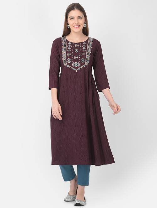 women's a-line kurta - 19154667 - Standard Image - 0
