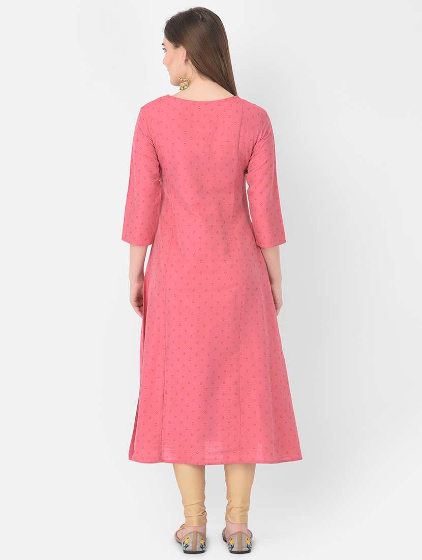 women's straight kurta - 19154670 - Standard Image - 2
