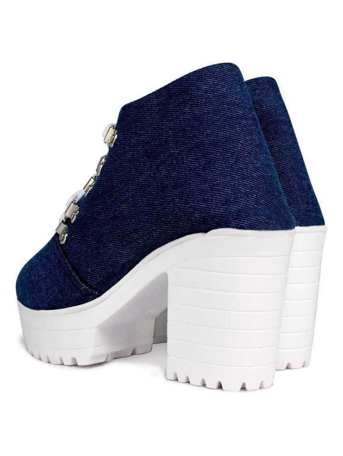 navy ankle boot - 19154960 - Standard Image - 2