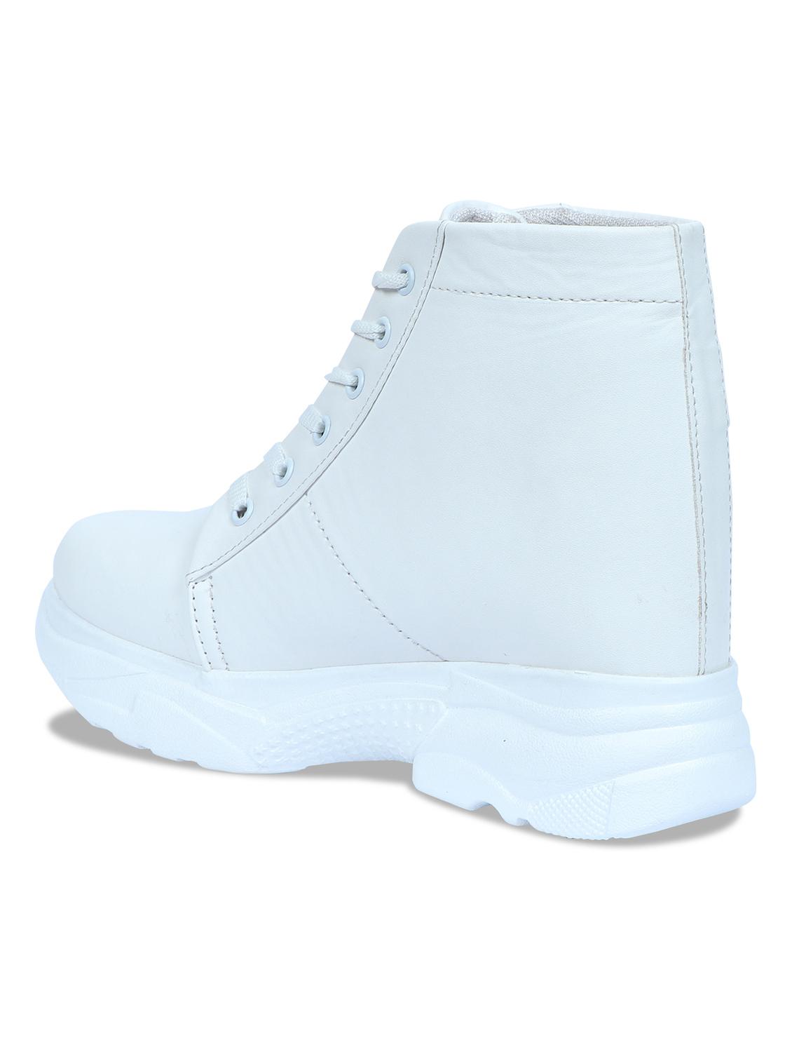 white lace up boot - 19155000 - Standard Image - 2