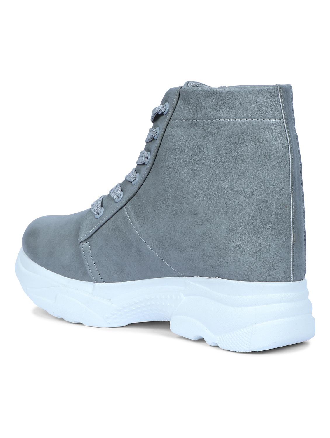 grey lace up boot - 19155002 - Standard Image - 2