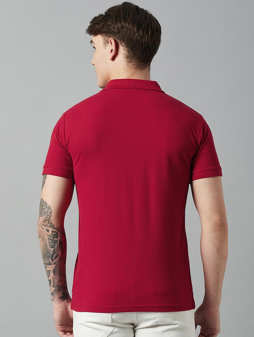 red cotton t-shirt - 19155728 - Standard Image - 2