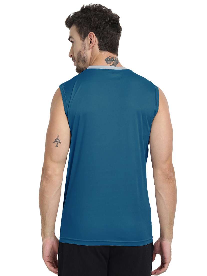 round neck color block t-shirt - 19155904 -  Standard Image - 2