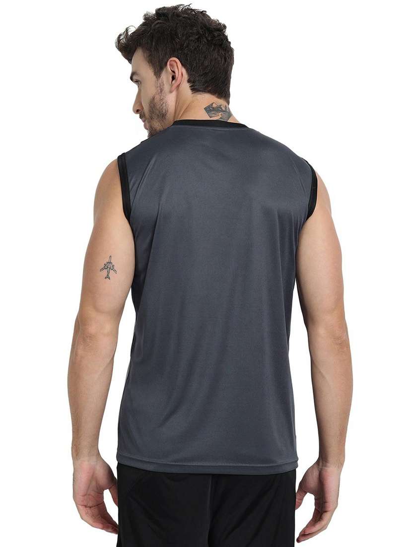 round neck color block t-shirt - 19155908 -  Standard Image - 2