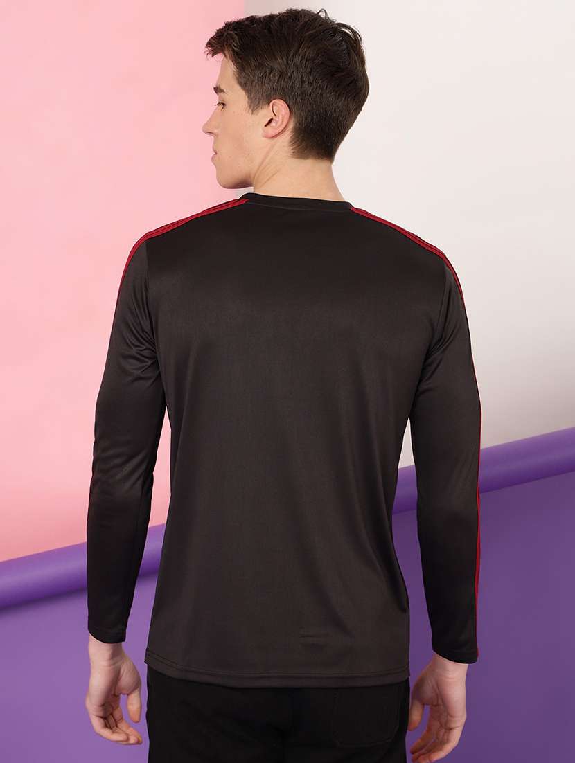 men taped round neck t-shirt - 19156232 -  Standard Image - 2