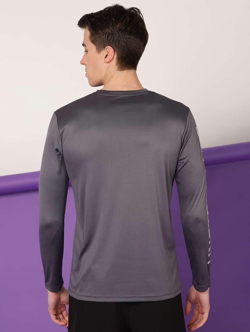 grey polyester t-shirt - 19156235 -  Standard Image - 2