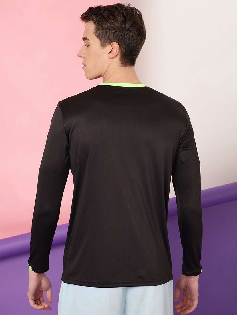 black polyester t-shirt - 19156247 -  Standard Image - 2