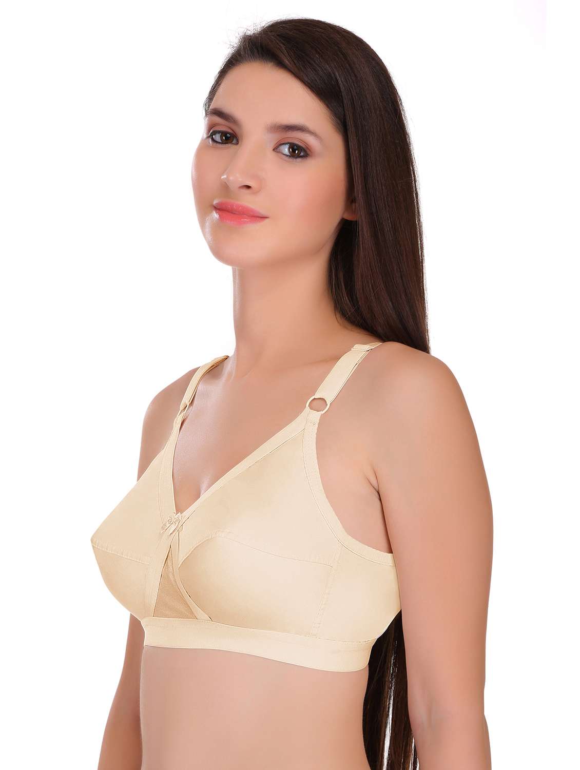 multi colored polyamide minimizer bra combo - 19157419 -  Standard Image - 7