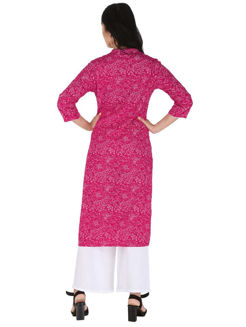 women's straight kurta - 19158121 -  Standard Image - 2