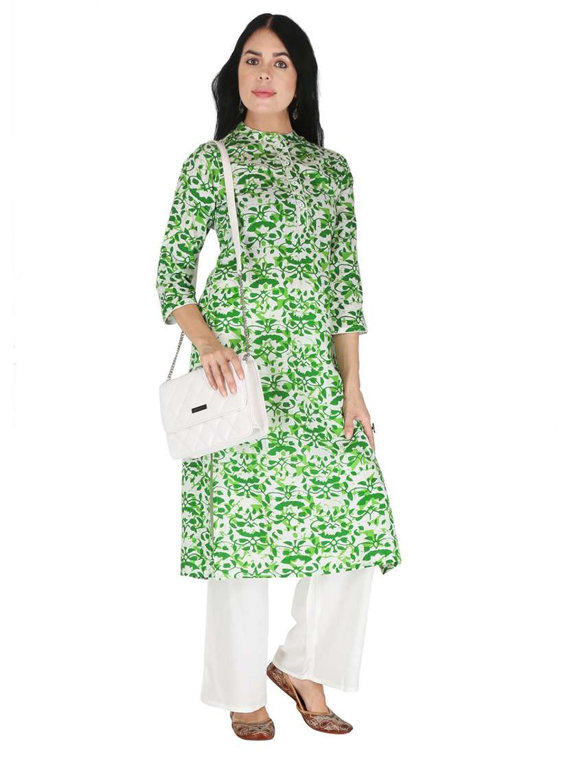 women's straight kurta - 19158122 -  Standard Image - 2