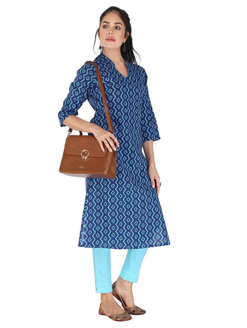 women's straight kurta - 19158128 -  Standard Image - 2