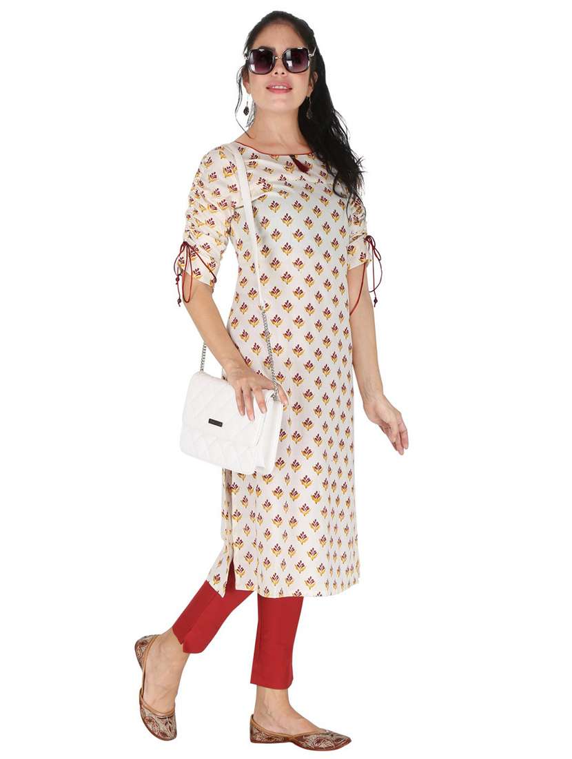 women's straight kurta - 19158131 -  Standard Image - 2