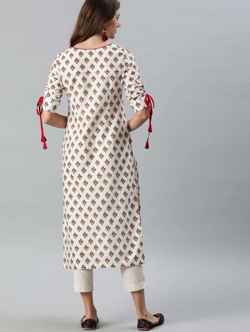 women's straight kurta - 19158138 -  Standard Image - 2