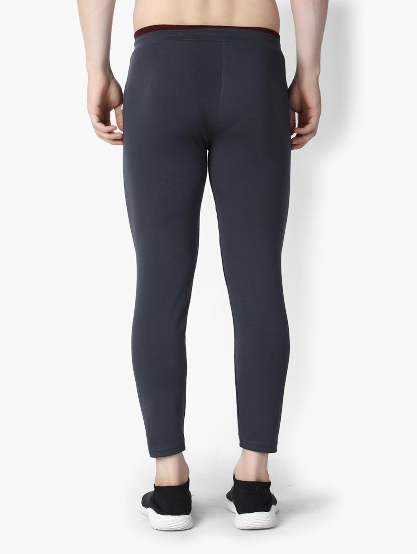 solid mid rise track pant - 19159626 - Standard Image - 2