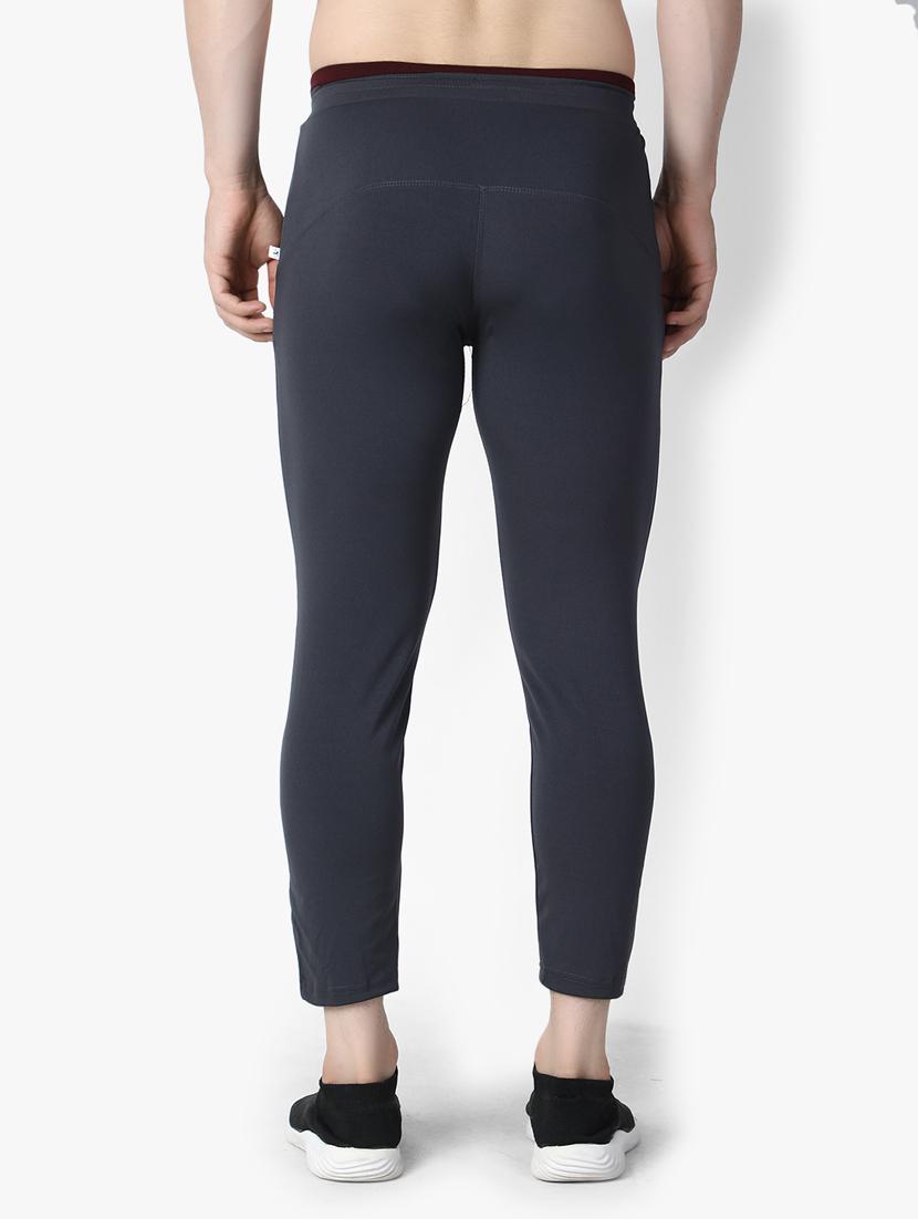 solid mid rise track pant - 19159632 - Standard Image - 2