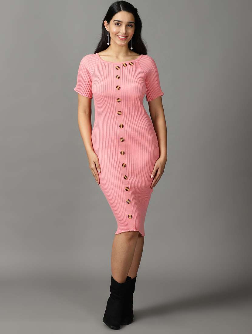 women's bodycon tie & dye dress