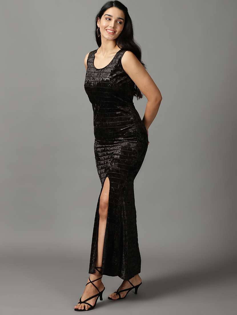 women's bodycon solid dress - 19159695 -  Standard Image - 2