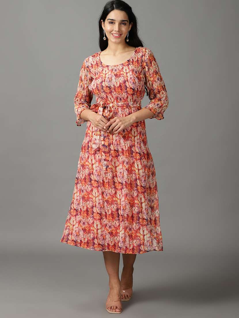 women's  floral dress