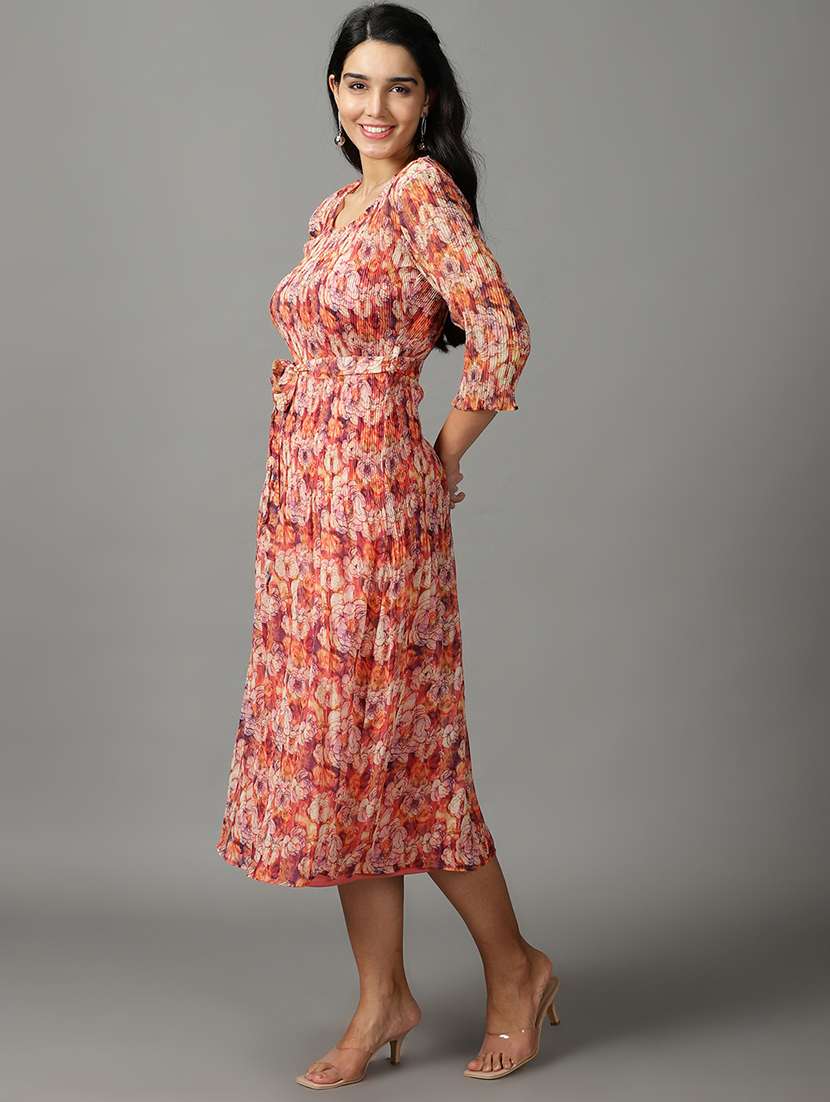 women's floral dress - 19159738 - Standard Image - 2