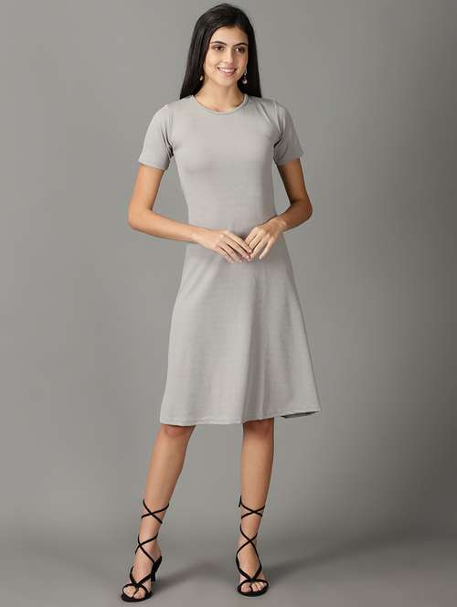 women's solid dress - 19159798 - Standard Image - 0