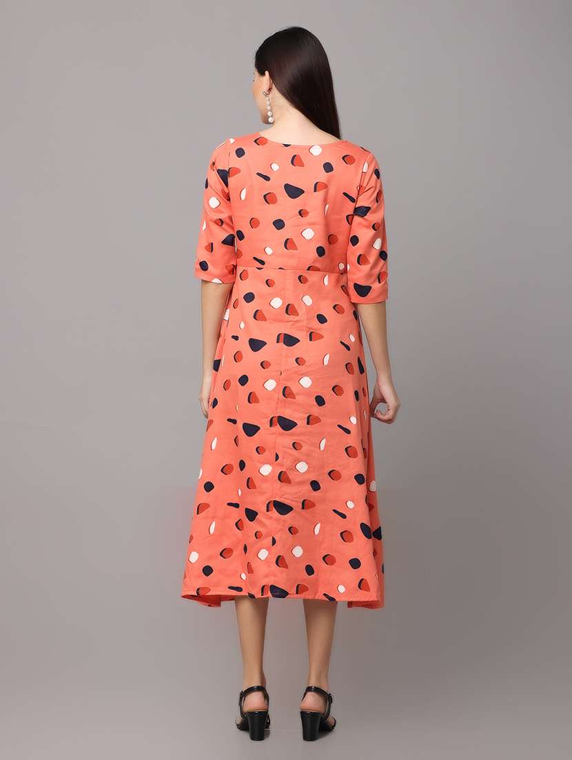 women's abstract dress - 19160762 - Standard Image - 2
