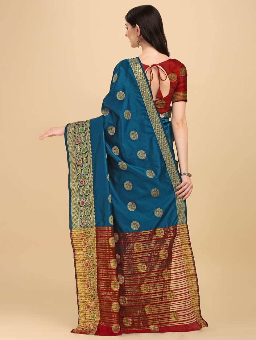self designed jacquard saree - 19162445 -  Standard Image - 2