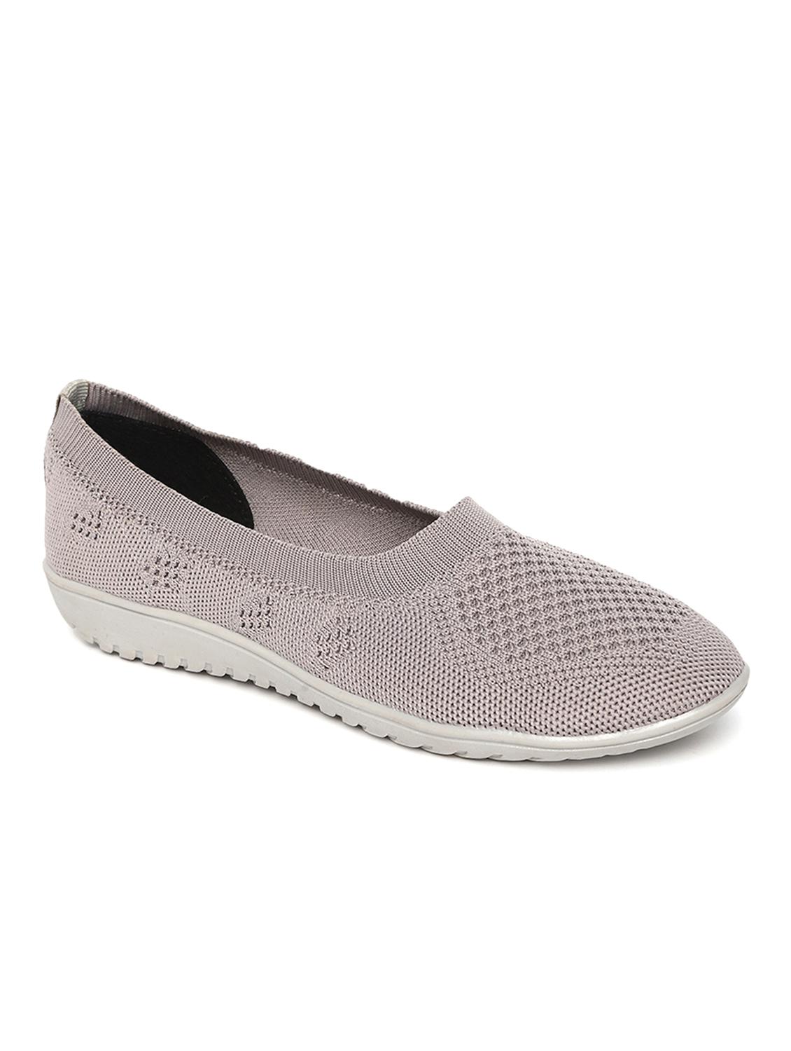 women grey slip on ballerina - 19162890 - Zoom Image - 0