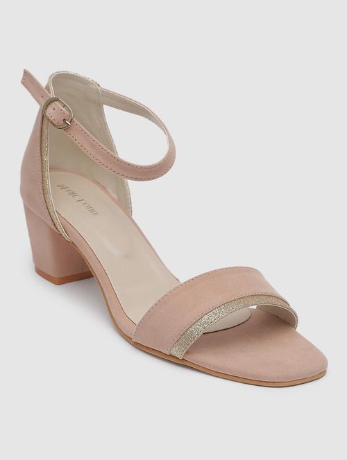 solid black block heels sandal  - 19163582 -  Standard Image - 0