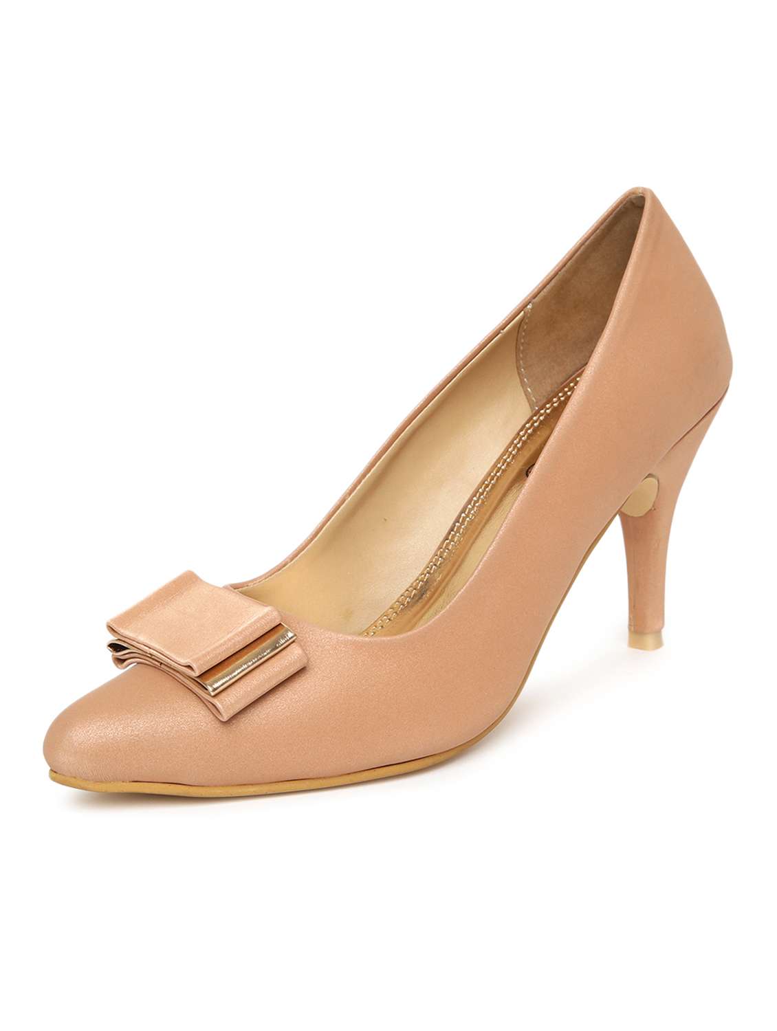 Nude Solid Pump 