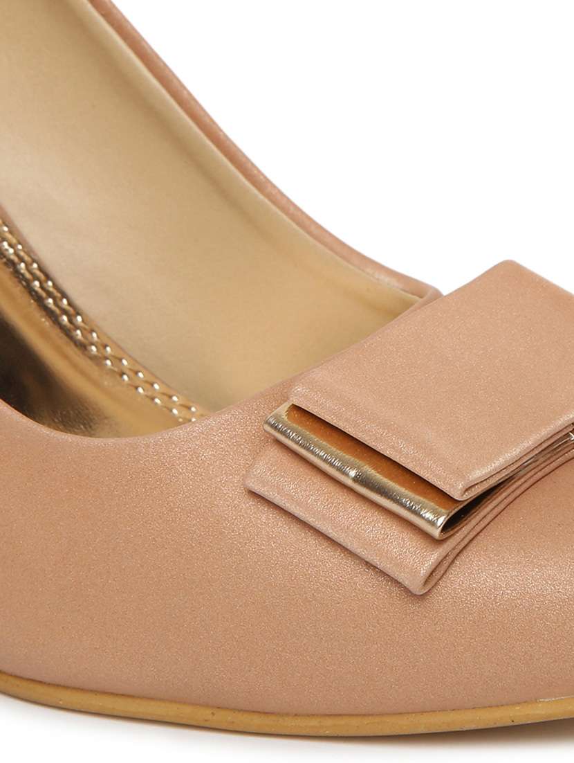 Nude Solid Pump 