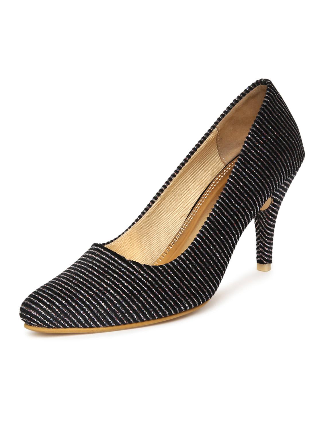 women black slip on sandal - 19163592 - Standard Image - 2