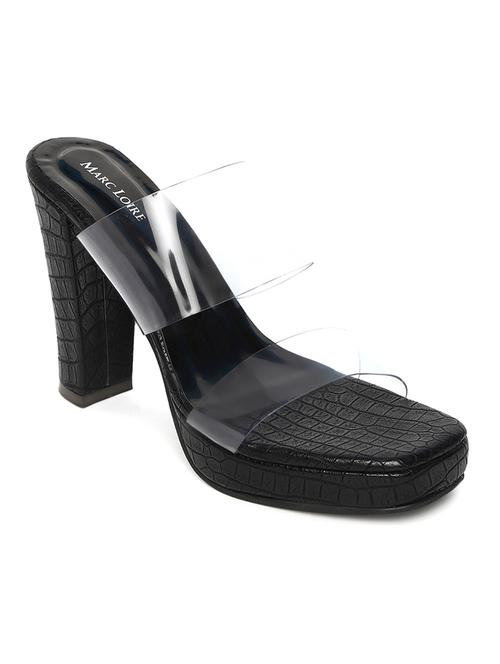 women black slip on sandal - 19163615 - Standard Image - 0