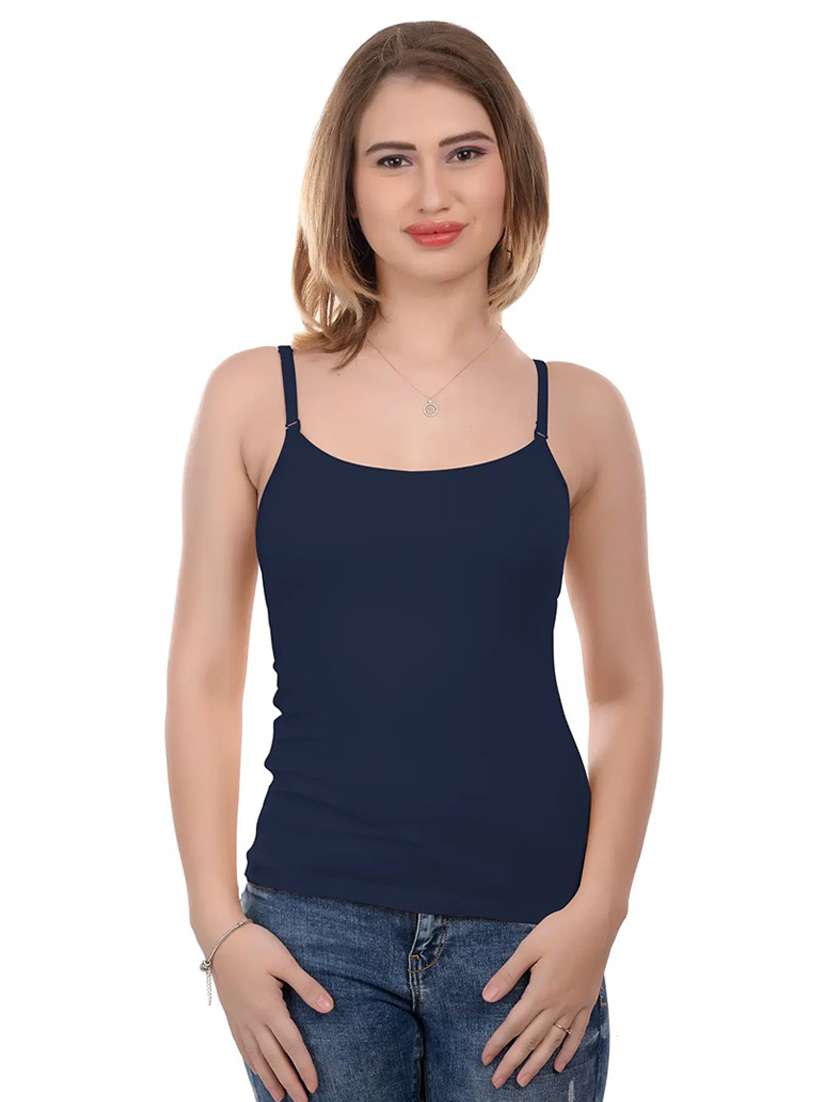 blue cotton camisole - 19163808 - Zoom Image - 0