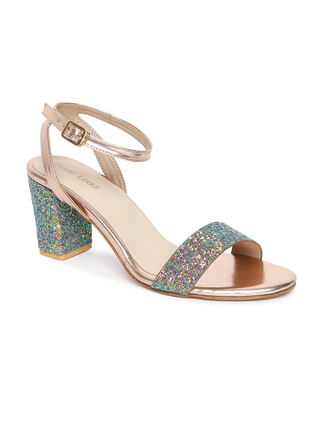women embellished back strap sandal