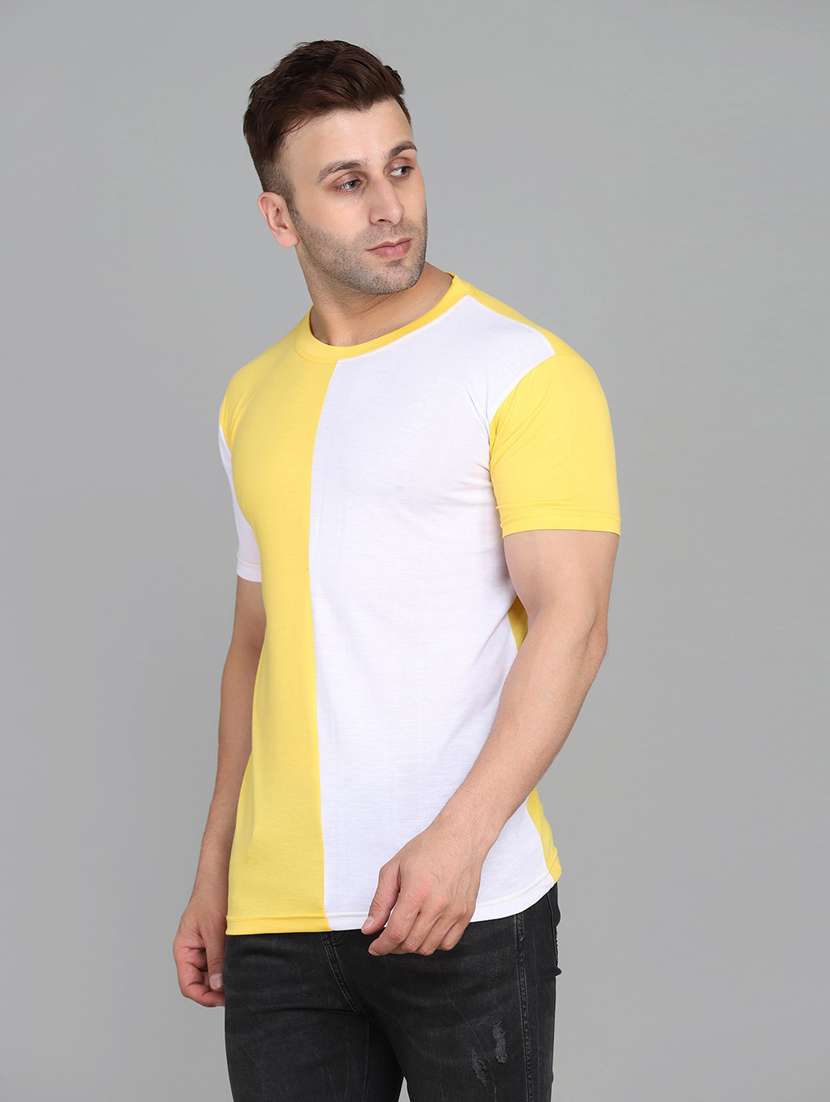 yellow cotton t-shirt - 19163923 -  Standard Image - 2