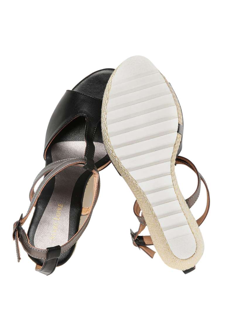 women beige ankle strap wedge - 19164348 - Standard Image - 2