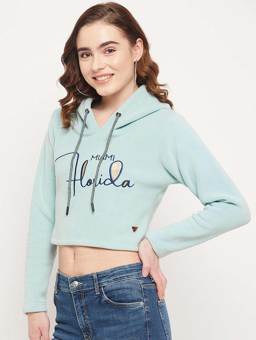 printed cotton blend regular sweatshirt - 19164354 - Standard Image - 2