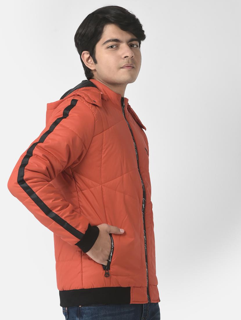 orange coloured regular jacket - 19164543 - Standard Image - 2